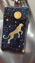 Celestial Cheetah Keychain